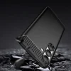 Szilikon fliptok Carbon Case Samsung Galaxy S25 Edge - fekete tok - 8