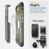  iPhone 16e Fagyos Fekete Spigen Tough Armor Mag Magsafe tok thumbnail