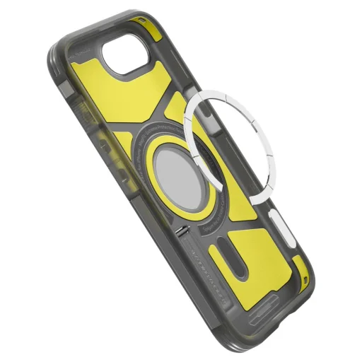  iPhone 16e Fagyos Fekete Spigen Tough Armor Mag Magsafe tok - 8