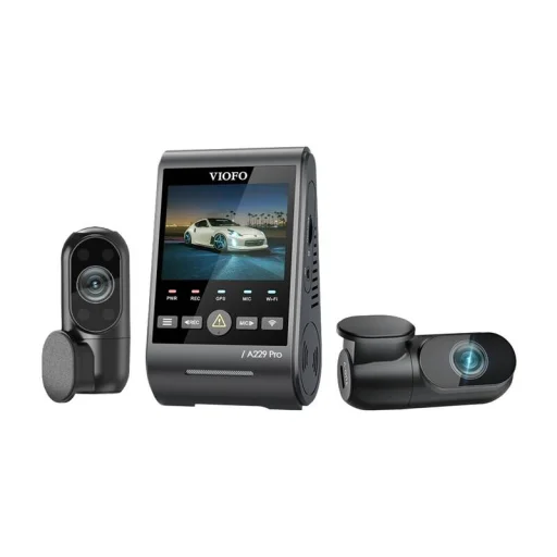 VIOFO A229 Pro 3CH Autós Kamera 4K + 2k + 1080p WiFi, GPS - 3