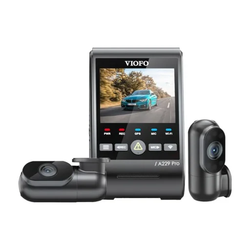 VIOFO A229 Pro 3CH Autós Kamera 4K + 2k + 1080p WiFi, GPS - 4