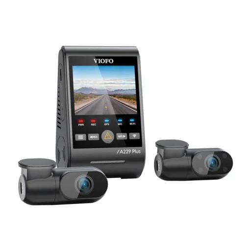 VIOFO A229 Plus 3CH Autós kamera 2K + 1080p WiFi, GPS - 2