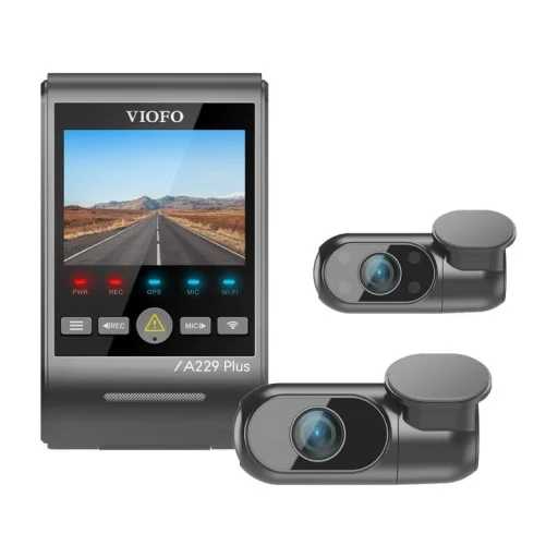 VIOFO A229 Plus 3CH Autós kamera 2K + 1080p WiFi, GPS - 4