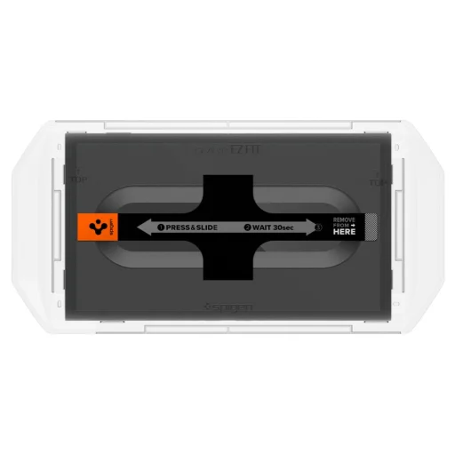 Edzett üveg Spigen Glas.tr „EZ Fit” 2-csomag Nintendo Switch 2 átlátszó üvegfólia - 3