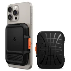 Spigen Lock Fit MagSafe univerzálny magnetický držiak na karty čierny
