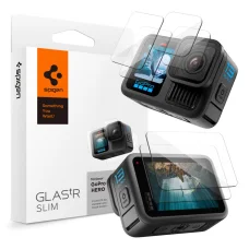 Spigen Glas.tr Slim Edzett Üveg 2-darabos Gopro Hero 13 Átlátszó üvegfólia