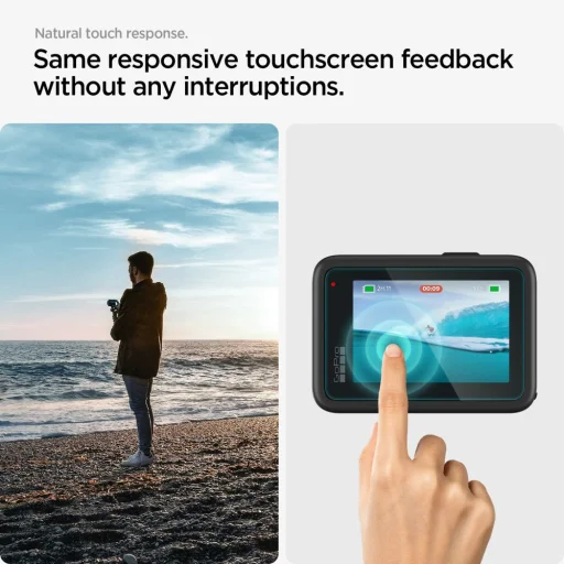 Spigen Glas.tr Slim Edzett Üveg 2-darabos Gopro Hero 13 Átlátszó üvegfólia - 9