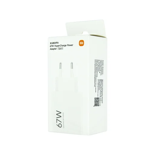 Xiaomi MDY-12-EH USB-A 67W cestovná nabíjačka biela - 2