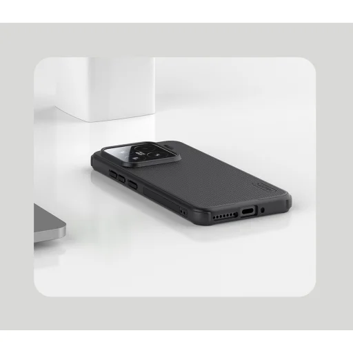  Xiaomi 15 Fekete Nillkin Super Frosted PRO Mágneses hátlapi tok - 7