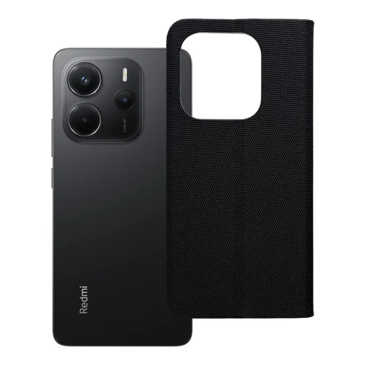 SENSITIVE fliptok Xiaomi Redmi Note 14 4G (GLOBAL - 164,84mm x 78,15mm x 8,16mm) fekete tok - 11