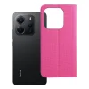 SENSITIVE fliptok a Xiaomi Redmi Note 14 4G-hez (GLOBAL - 164,84mm x 78,15mm x 8,16mm) világos rózsaszín tok thumbnail