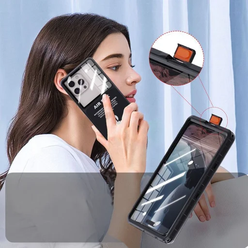 SHELLBOX AIRBOX MAX 6.9 univerzális fekete tok - 8