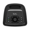 SAL BTCUBE hordozható Boombox, vezeték nélküli hangszóró, 70 watt, 3 hangszóró, Bluetooth TWS, IPX4, beépített akkumulátor - 3