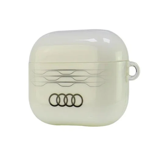  AirPods 3 Fehér Audi IML Geometric Pattern tok - 3