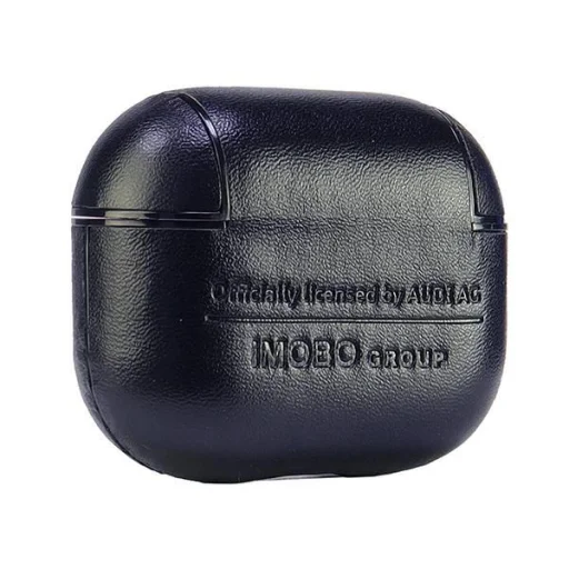  AirPods 3 Fekete Audi Leather Big Logo tok - 5