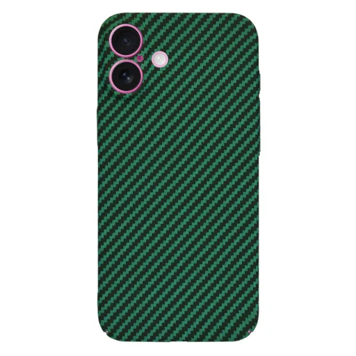  Techsuit - Karbonit Szálhéj - iPhone 16 Plus - Zöld tok - 3