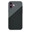  Techsuit - Karbon FiberShell - iPhone 16 Plus - Lopakodó Szürke tok thumbnail