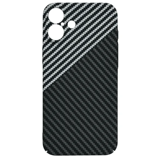  Techsuit - Karbon FiberShell - iPhone 16 Plus - Lopakodó Szürke tok - 4