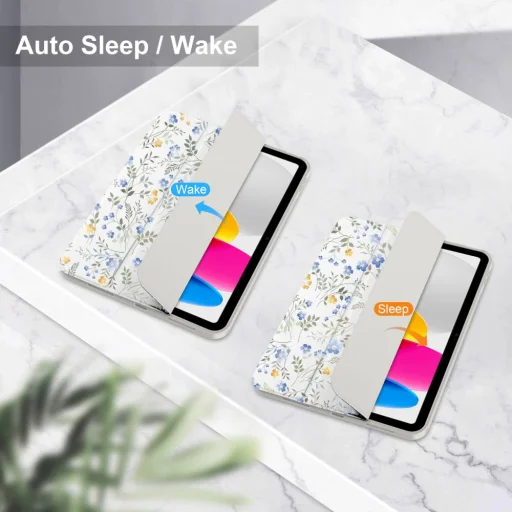 Tech-protect SC Pen iPad 10.9” 2022 / 11” 2025 Tavaszi Virágok tok - 7