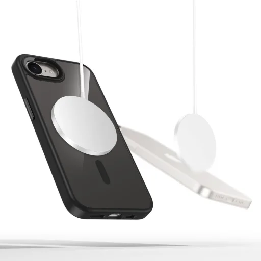 Tech-protect Magmat Magsafe Nothing Phone 3a Pro Fekete/átlátszó tok - 2