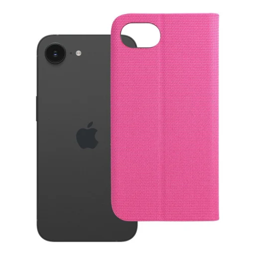 SENSITIVE flipové puzdro iPhone 16e (SE 4 2025) / 17e svetloružové puzdro - 12