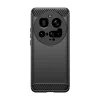  Techsuit - Karbon Szilikon - Xiaomi 15 Ultra - Fekete tok thumbnail