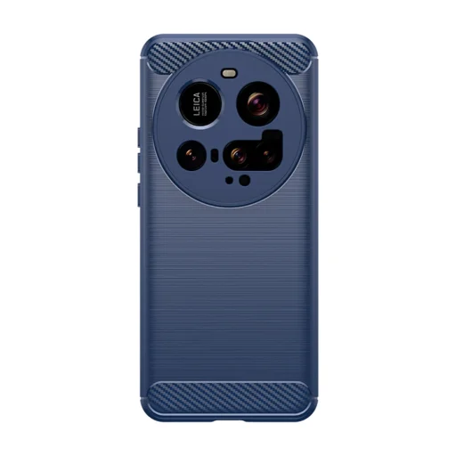  Techsuit - Karbon Szilikon - Xiaomi 15 Ultra - Kék tok - 2