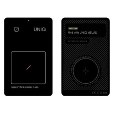 Uniq NFC lokátor Atlas szürke/grafit Uniq-ATLASCARDTRK-GRAPHITE