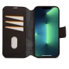 Decoded levehető pénztárcás bőr fliptok MagSafe-fel iPhone 14 Pro Max-hoz - Barna tok thumbnail