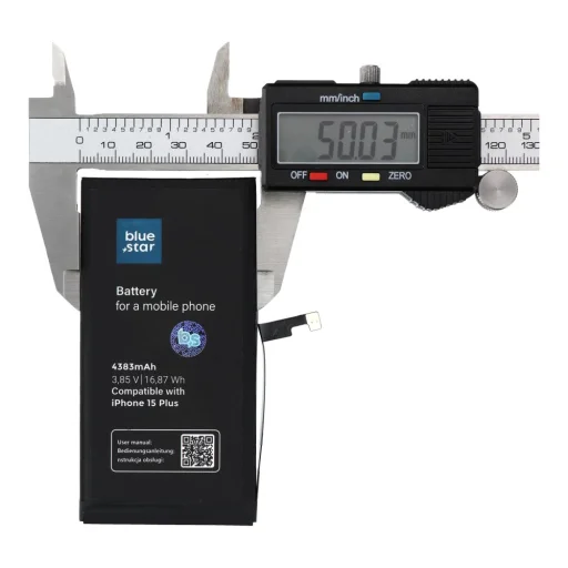 BLUE STAR HQ akkumulátor iPhone 15 Plus 4383 mAh-hoz - 3