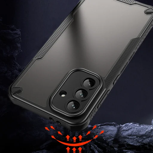  Samsung Galaxy A56 5G Fekete Defender Matt tok - 6