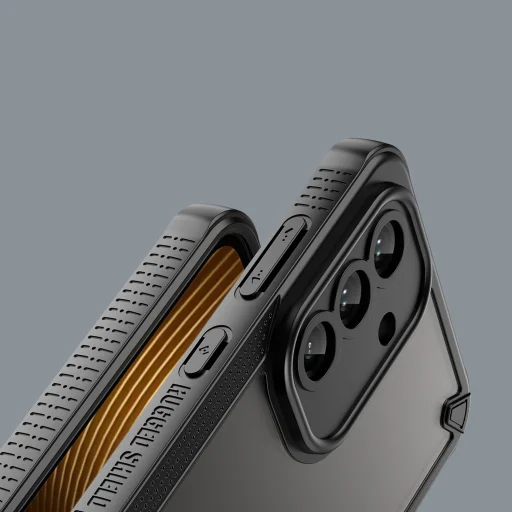  Samsung Galaxy A56 5G Fekete Defender Matt tok - 7