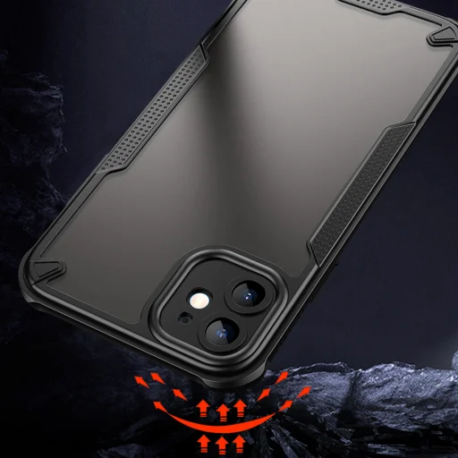 Defender Matt tok iPhone 11-hez fekete tok - 6