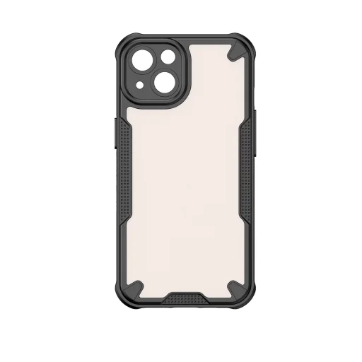 Defender Matt tok iPhone 14 6,1"-hez fekete - 2