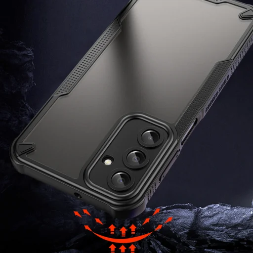 Defender Matt tok Samsung Galaxy A16 4G / A16 5G fekete - 6