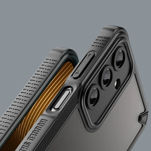 Defender Matt tok Samsung Galaxy A16 4G / A16 5G fekete - 7