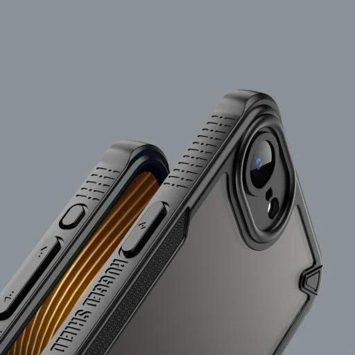 Defender Matt tok iPhone 16e fekete - 7