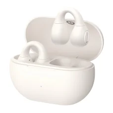  Baseus - Vezeték nélküli fülhallgató Bass 15 Clip (A00079500223-00) - Valódi vezeték nélküli, ENC, Bluetooth 5.4, Nyitott fül, USB-C - Csillagfehér