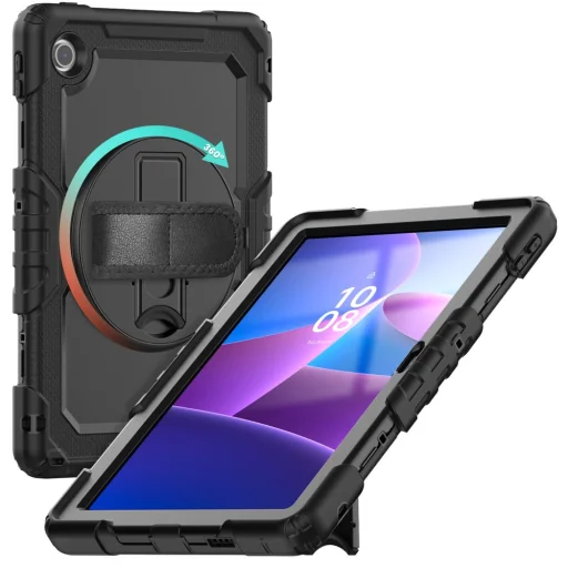 Tech-protect Solid Lenovo Tab 10.1 Tb-311 fekete tok - 3