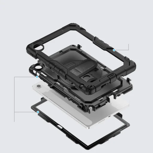 Tech-protect Solid Lenovo Tab 10.1 Tb-311 fekete tok - 4