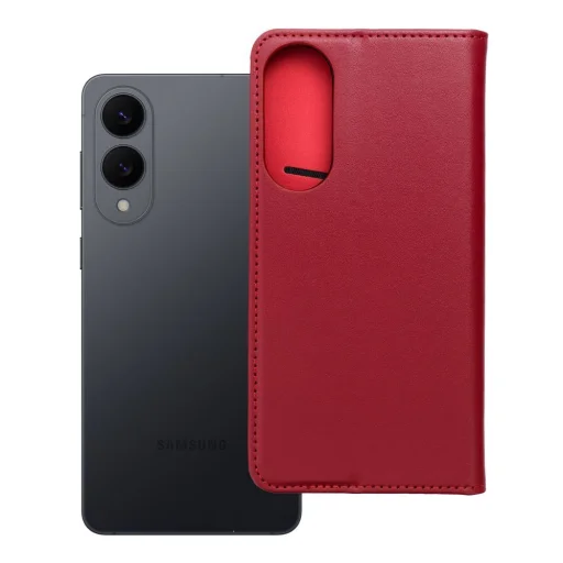 SMART PRO flipové kožené puzdro SAMSUNG S25 Edge bordové - 11