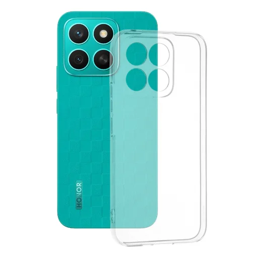  Techsuit - Átlátszó Szilikon - Honor X8c - Áttetsző tok - 1