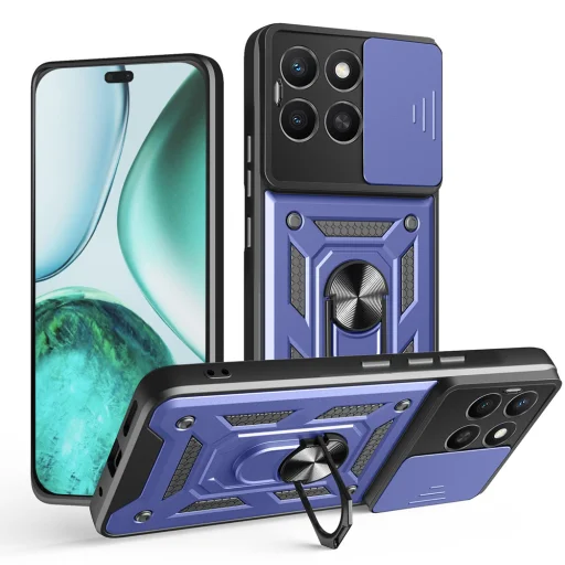  Techsuit - CamShield sorozat - Honor X8c - Kék tok - 1