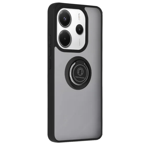  Techsuit - Glinth - Xiaomi Redmi Note 14 4G (163.25 x 76.55 x 8.16mm) - Fekete tok - 6