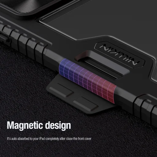 Nillkin Bumper PRO védőállvány fliptok több szögben használható Xiaomi Pad 7/7 Pro fekete tok - 8