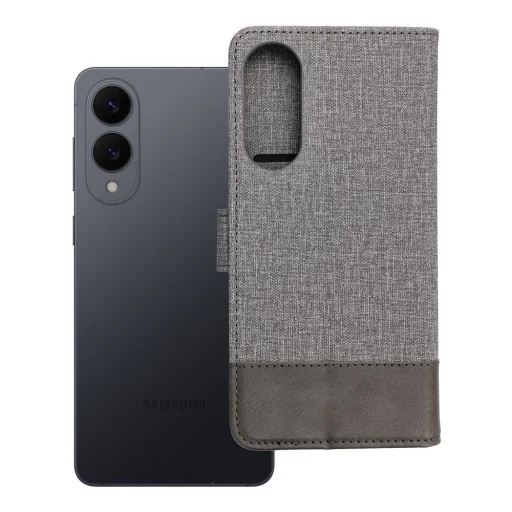 GOMMA flipové puzdro Samsung Galaxy S25 Edge sivé - 9