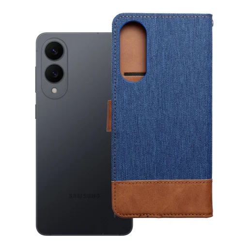 JEANS flipové puzdro Samsung Galaxy S25 Edge modré - 7