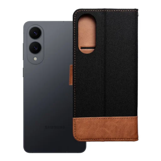 JEANS flipové puzdro Samsung Galaxy S25 Edge čierne - 7