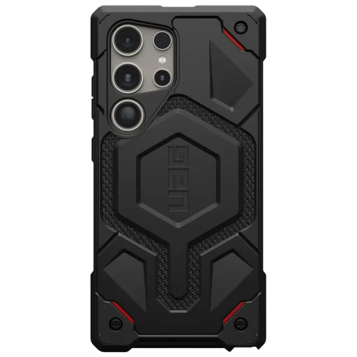  Samsung Galaxy S24 Ultra Kevlar Fekete UAG Monarch Pro MagSafe tok - 3