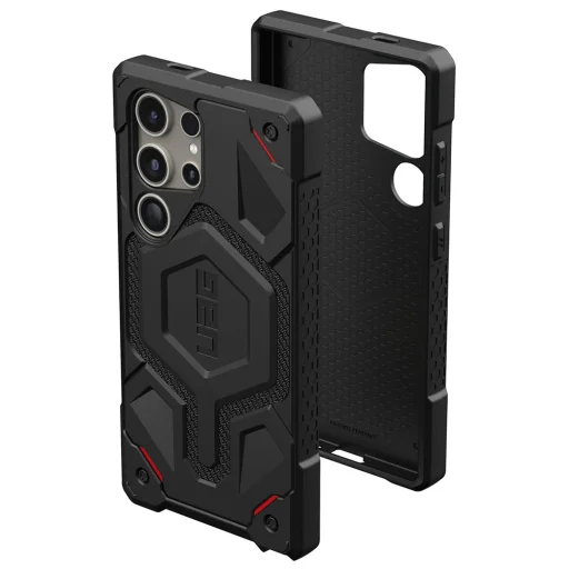  Samsung Galaxy S24 Ultra Kevlar Fekete UAG Monarch Pro MagSafe tok - 1